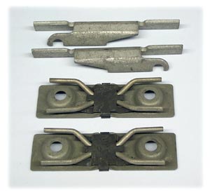 Disc Brake Caliper Hardware Kit (Does Two Brake Calipers) - Through 1985, Use with MD236 Pad Kit