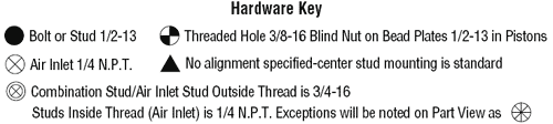 Firestone air bag hardware key