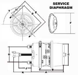 Haldex Gold Seal Spring Brake Schematic