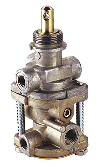 PTP 288239 PP-7 Push/Pull Trailer Supply Valve - Unthreaded Exhaust Port, 40 PSI Release