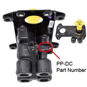 Bendix PP-DC Part Number Location