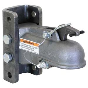 Buyers Products 0091543 2" Heavy Duty Cast Steel Coupler with 3-Position Channel, 10,000 lbs MGTW