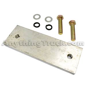 Buyers Products 3009253 Aluminum Vibrator Mounting Plate for Aluminum Dump Bodies