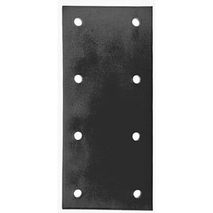 Buyers Products TNP716625750 Trailer Nose Plate for Mounting Drawbars, 5/8" Holes