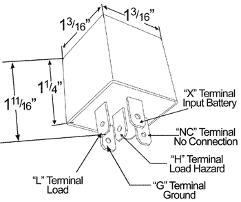 44090 Electronic Flasher Schematic