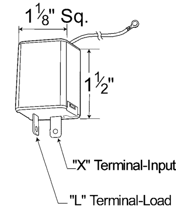 44891 Electronic Flasher Schematic