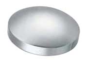 Chrome Hub Cap for Rear Wheels - 7.25" Axle with 1/2" or 9/16" Studs