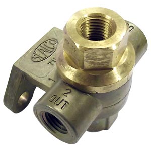 Sealco 7800 Frame-Mounted Quick Release Valve, 1/4" NPT Ports