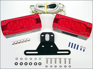 Submersible LED Trailer Light Kit