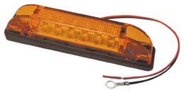 Slimline Amber LED Marker Lights