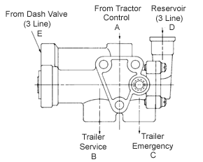 KN34070 tractor protection valve drawing