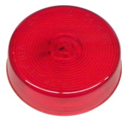 10202RPTP Red 2-1/2" Sealed Marker/Clearance Light, Incandescent, 12 VDC