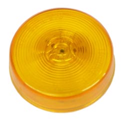 10202YPTP Yellow 2-1/2" Sealed Marker/Clearance Light, Incandescent, 12 VDC