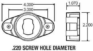 Truck-Lite 10410 dimensions