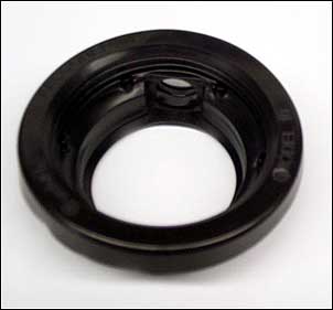 Grand General 80722 Black PVC Rubber Round Grommet for 2 Marker Light