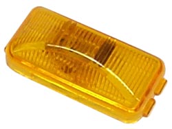 15200YPTP Yellow Sealed Marker/Clearance Light, Incandescent, 12 VDC