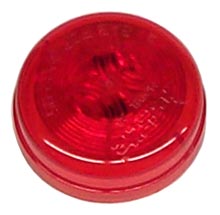 30200RPTP Red 2" Sealed Marker/Clearance Light, Incandescent, 12 VDC