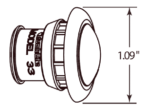 Truck-Lite Model 33 Marker Light drawing