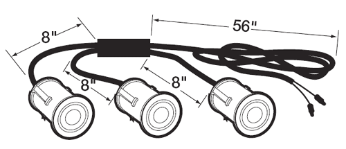 Truck-Lite Model 33 ID Assembly drawing