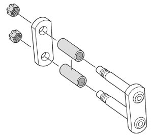 Shackle Kit for Ford C600-C900 Trucks