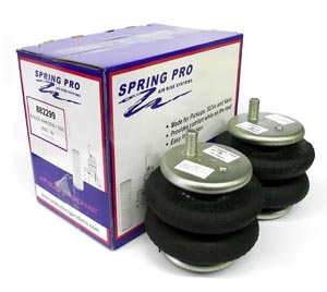 Spring Pro Rear Axle Air Suspension Helper Spring Kit - 2003-2011 Dodge Ram 2500, 3500