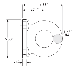 Holland DB060FQ1 Series Mounting Dimensions