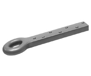 SAF Holland DB-1238 11-Ton Rectangular Shank Drawbar