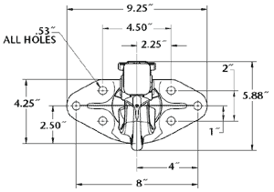 Holland PH30SA Series Mounting Dimensions