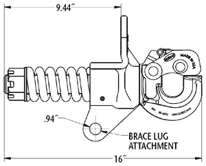 Holland PH30SB41 Mounting Dimensions