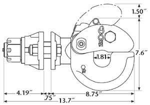 Holland PH-760 Series Mounting Dimensions