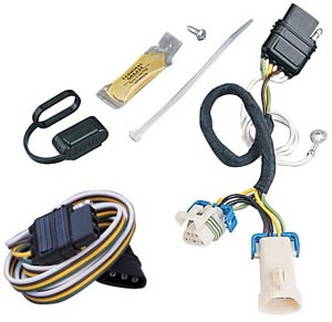 GM S-10 & Sonoma 4-Way Flat Vehicle Wiring Kit