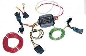 GM Full-Size Van Taillight Harness to 4-Way Flat Vehicle Wiring Kit
