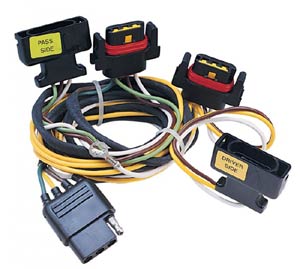 Dodge Taillight Harness to 4-Way Flat Vehicle Wiring Kit