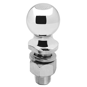 Tow Ready 63822 Hitch Ball, 2" Ball, Chrome Plated, 3/4" Shank