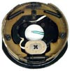 10" x 2.25" LH Electric Brake Assembly with 4 Bolt Backing Plate for Dexter Axles