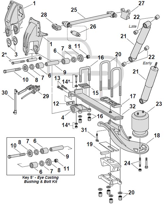 kenworth air brake diagram