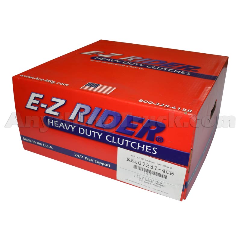 Ace EZ Rider EZ107237-4CB Heavy Duty Clutch, Replaces Eaton 107237