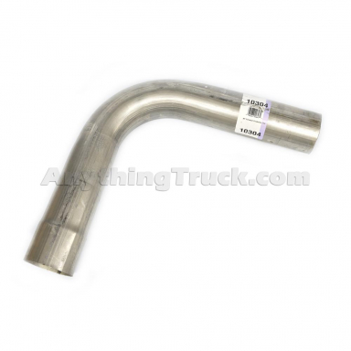 AP Exhaust 10304 90 Degree 3" ID-OD Aluminized Exhaust Elbow, 14" Legs, 6" Centerline Radius