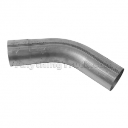 PTP 10315 45 Degree 4" ID-OD Aluminized Exhaust Elbow, 9-1/4" Legs, 8" Centerline Radius