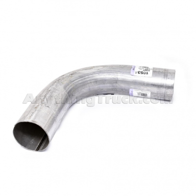 AP Exhaust 10534 90 Degree 3" OD-OD Aluminized Exhaust Elbow, 10" Legs, 6" Centerline Radius
