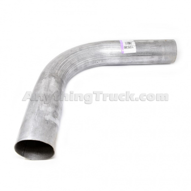 AP Exhaust 10536 90 Degree 3-1/2" OD-OD Aluminized Exhaust Elbow, 16" Legs, 7" Radius