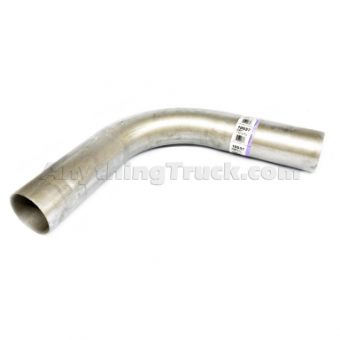 AP Exhaust 10537 90 Degree 4" OD-OD Aluminized Exhaust Elbow, 18" Legs, 8" Radius