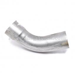 AP Exhaust 10641 60 Degree 5" ID-OD Aluminized Exhaust Elbow, 8" Legs, 6" Centerline Radius