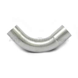 PTP 10675 90 Degree 3" ID-OD Aluminized Exhaust Elbow, 8" & 8-1/4" Legs, 6" Centerline Radius