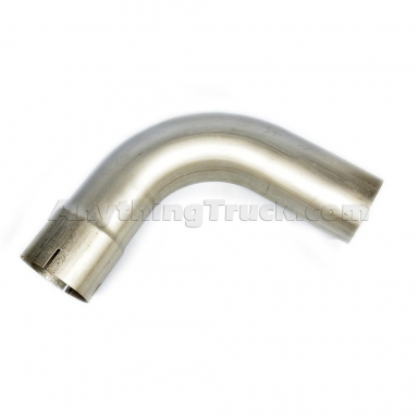 PTP 10678 90 Degree 4" ID-OD Aluminized Exhaust Elbow, 10" Legs, 4-1/2" Centerline Radius