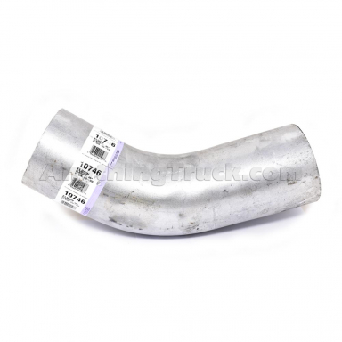 AP Exhaust 10746 45 Degree 5" OD-OD Aluminized  Exhaust Elbow, 8" Legs, 8" Centerline Radius
