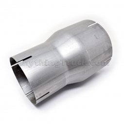 PTP 8956 ID-ID Exhaust Reducer, 4" ID X 3" ID, 6" Long