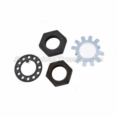 209.2250K Spindle Nut Kit For Watson & Chalin 8K Steerable Lift Axles, Replaces Meritor KIT14001