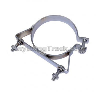 562.U5952BKC 5" Exhaust Stack Chrome Mounting Bracket, Replaces Grand Rock ACFM-5