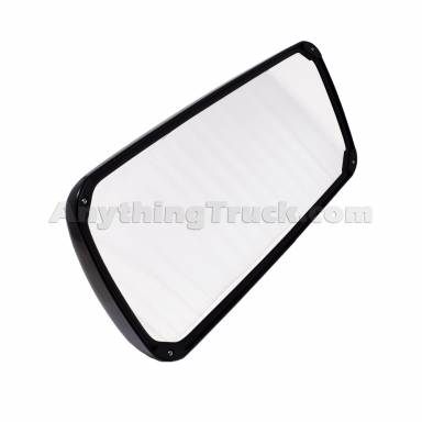 563.2100 IHC Manual 8" x 17" Black Universal Mirror, Replaces Retrac 610872